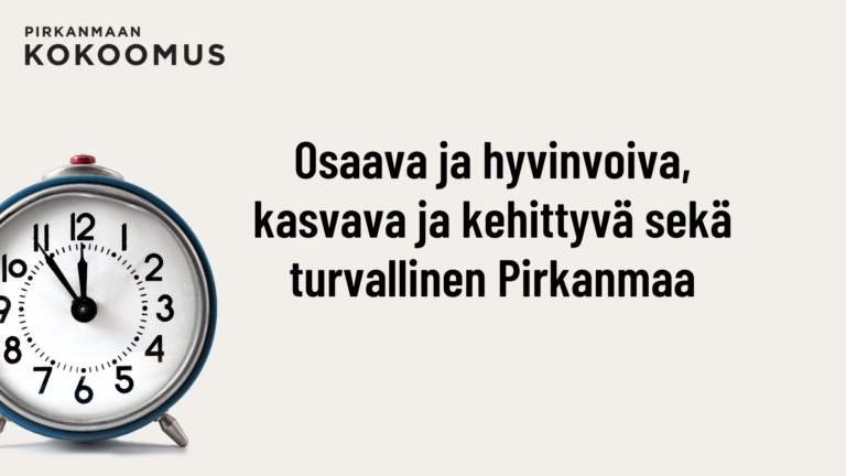 Pirkanmaan kokoomuksen tavoiteohjelma on julkaistu!